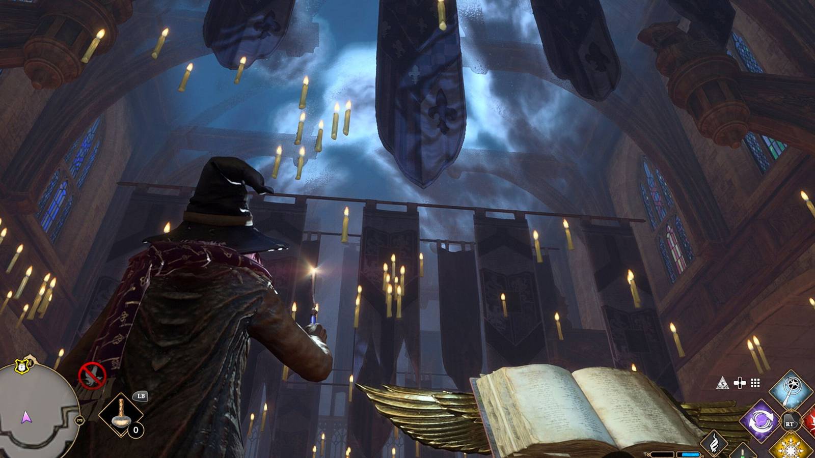 Hogwarts Legacy Great Hall Bewitched Ceiling