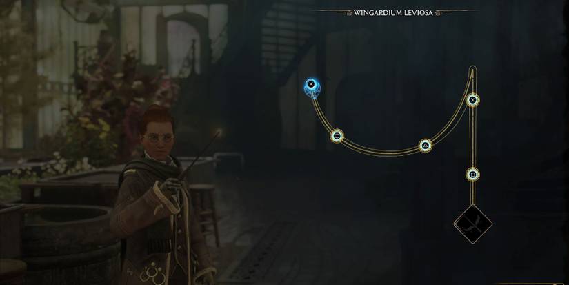 hogwarts legacy learning wingardium leviosa