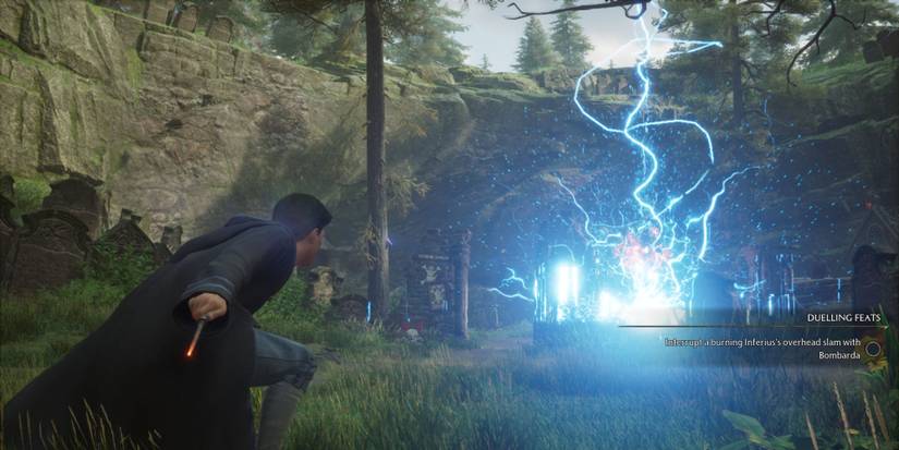 Hogwarts Legacy Lighting Strike Ancient Magic Finisher