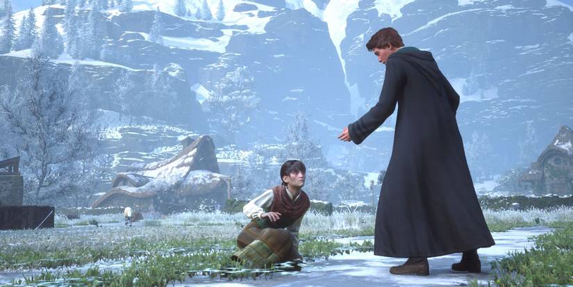 Hogwarts Legacy Sebastian Sallow and Anne Sallow