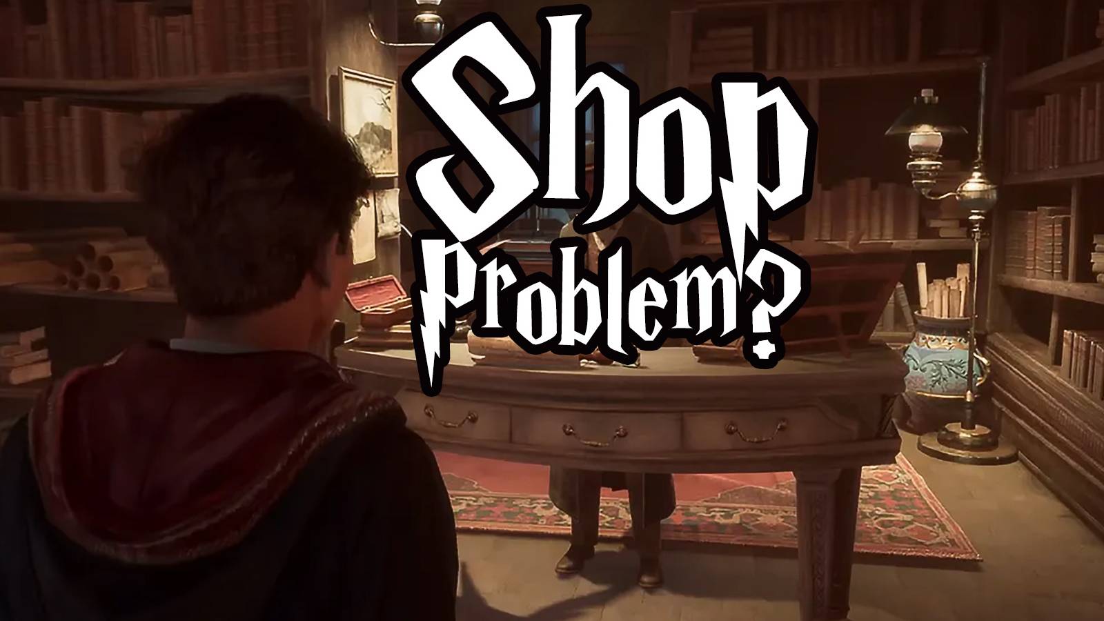 Hogwarts Legacy Shop Problem debate