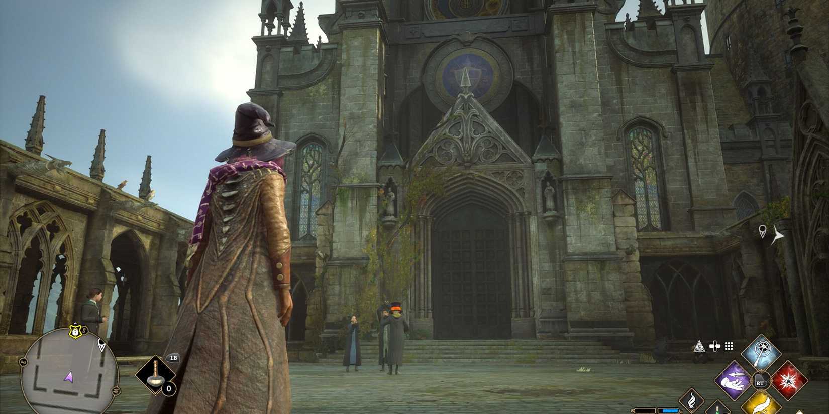 Hogwarts Legacy Viaduct Courtyard