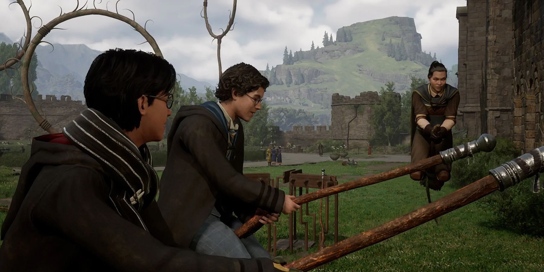 New Hogwarts Legacy Video Shows Off Advanced Combat, Broom-Flying - GameSpot