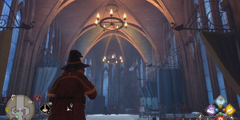 hospital ward wing flying field guide page Hogwarts Legacy