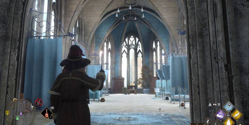 hospital wing Hogwarts Legacy
