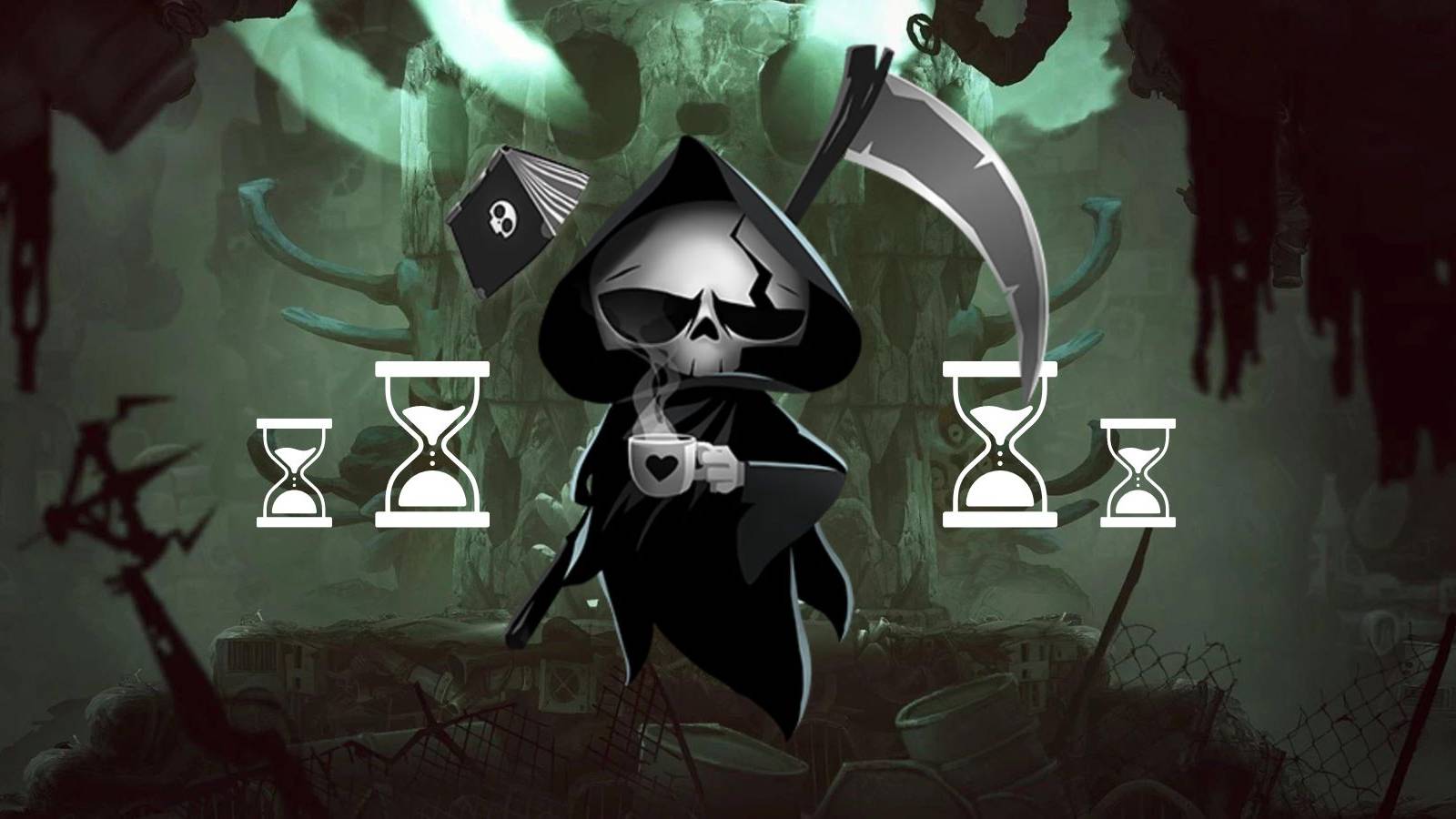 image showing the main character of have a nice death game. 