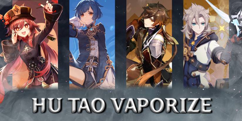 hu tao vaporize team in genshin impact