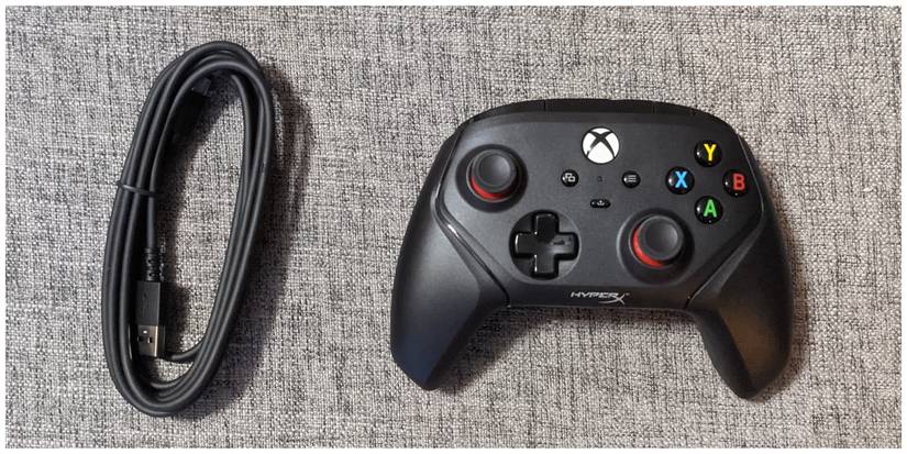 HyperX Clutch Gladiate Enhanced Wired Controller aesthetics and build quality