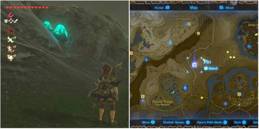 hyrule ridge luminous stones