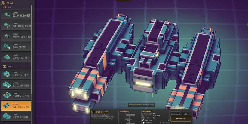 Industries of Titan Ship Hull