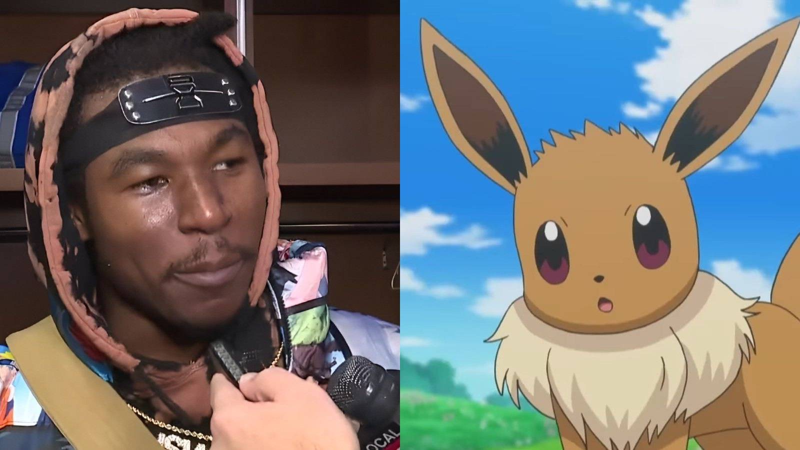 Jamaal Williams and Eevee Pokemon explanation