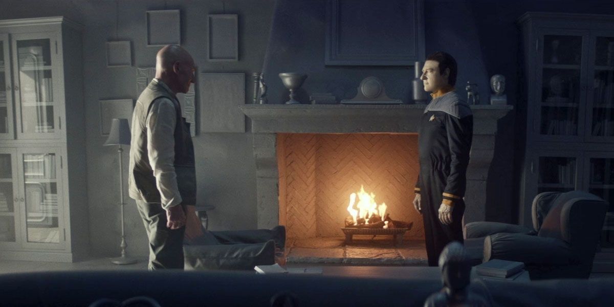 Jean-Luc Picard and Data Meet in Star Trek: Picard
