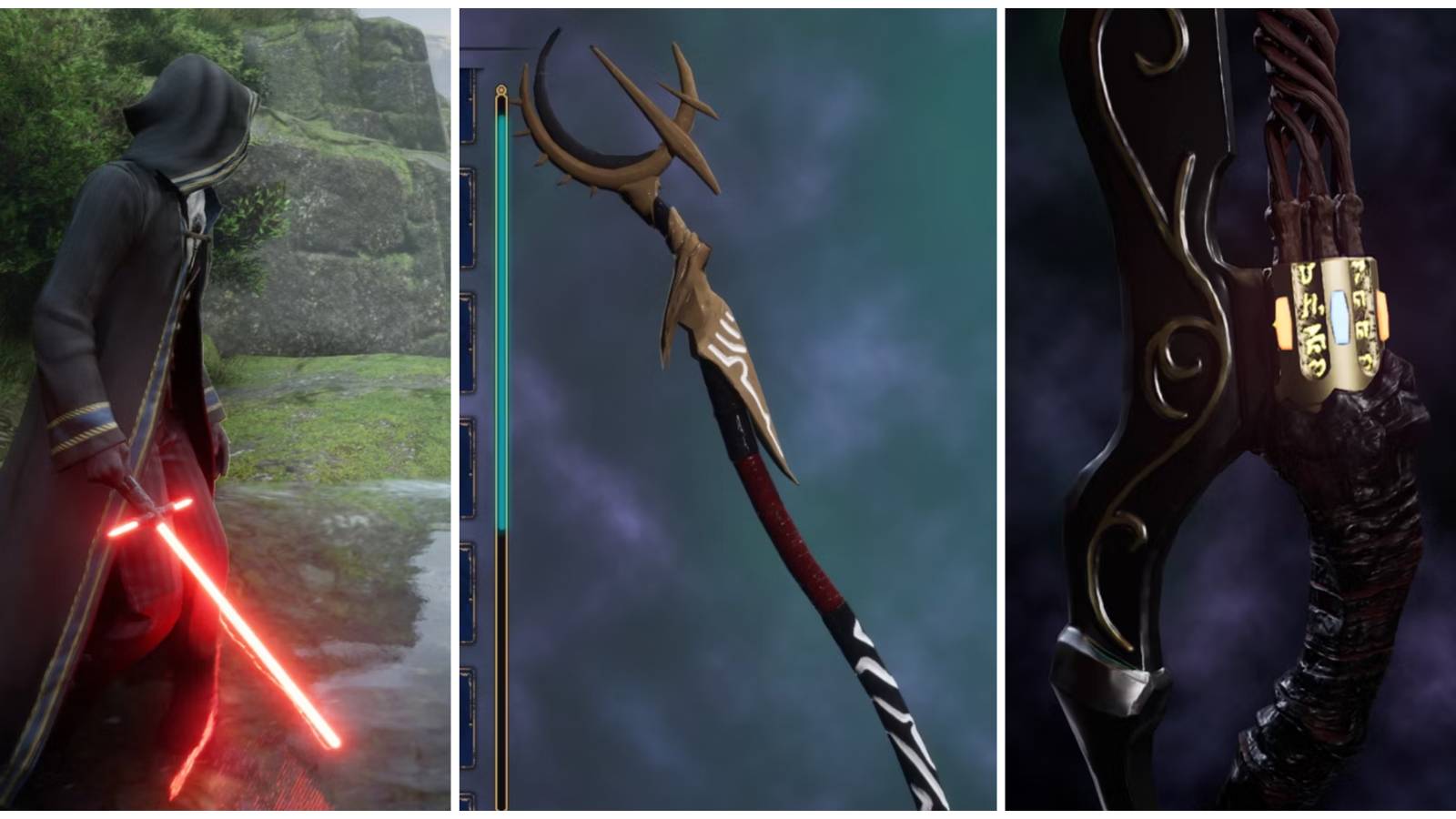 Jedi, Wand, GunBlade wand
