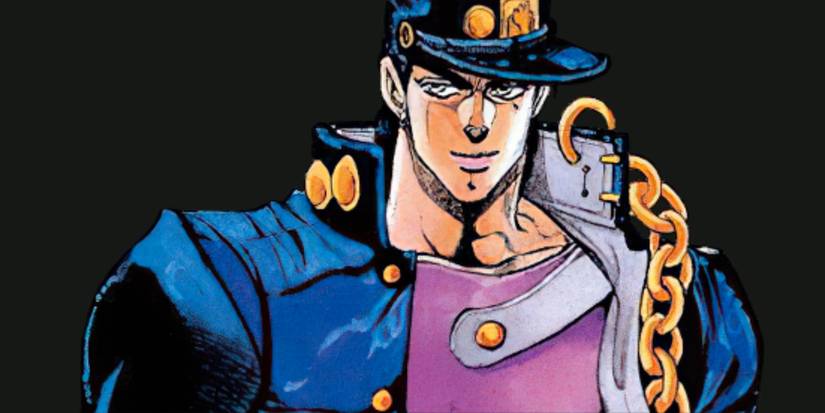 Jotaro Kujo in Jojo's bizarre adventure
