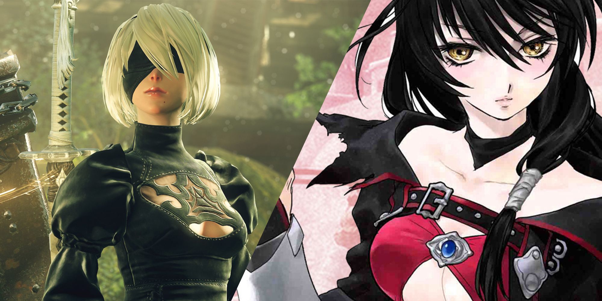JRPG's 2B From Nier Automata And Velvet Crowe From Tales Of Berseria