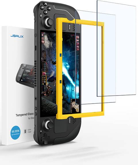JSAUX 2-Pack Steam Deck Screen Protector