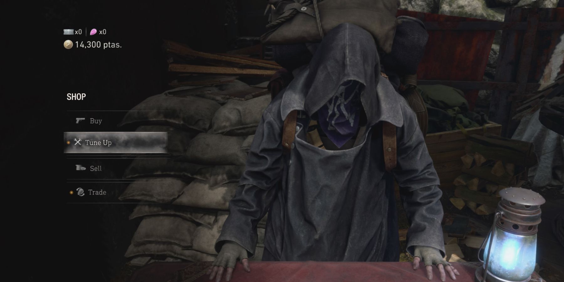 The Merchant in Resident Evil 4 Remake