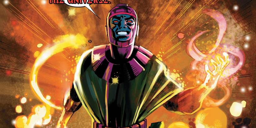 Kang harnessing magic in the comics