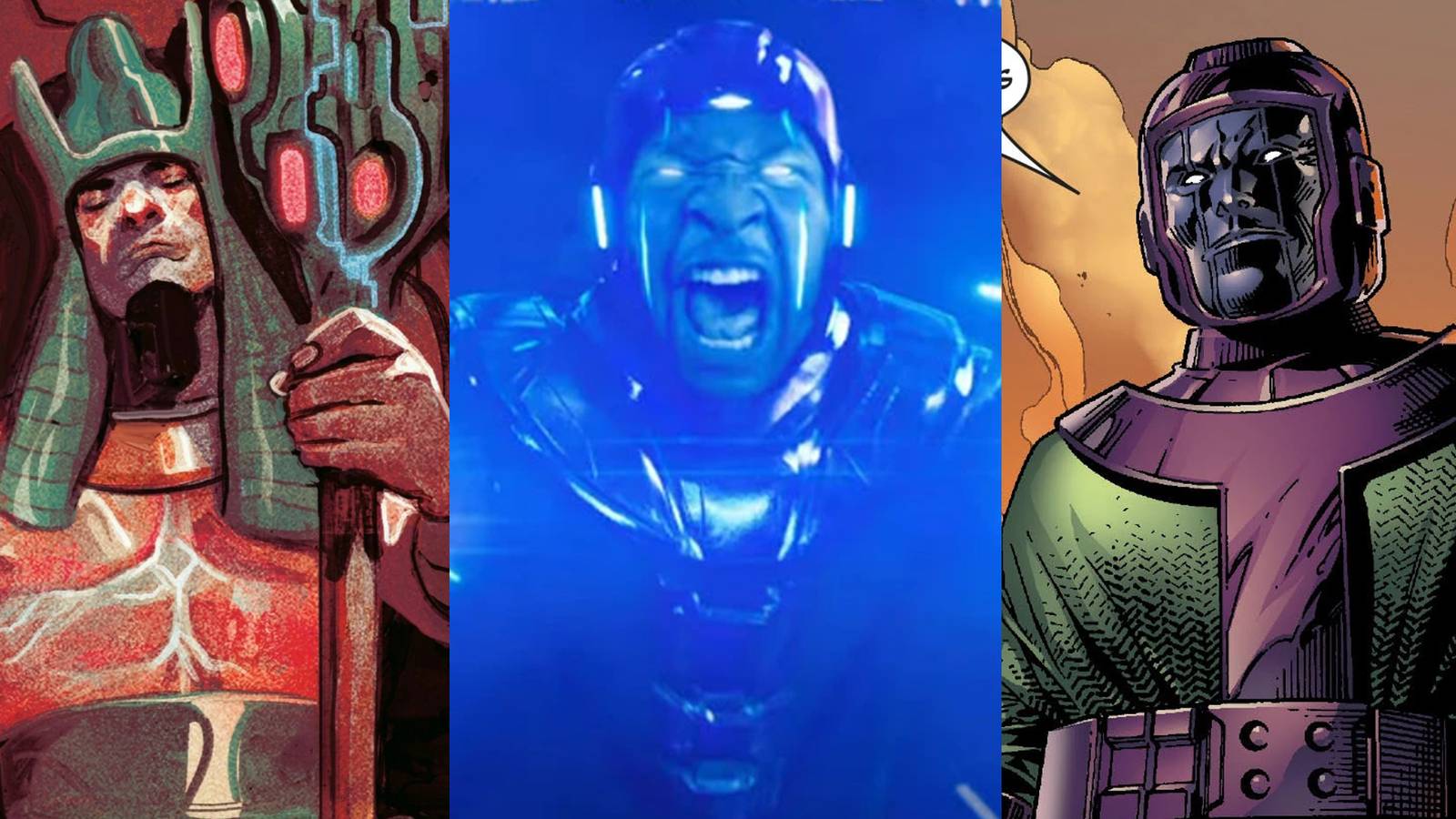 Rama-Tut in the comics; Jonathan Majors as Kang; Kang in the comics