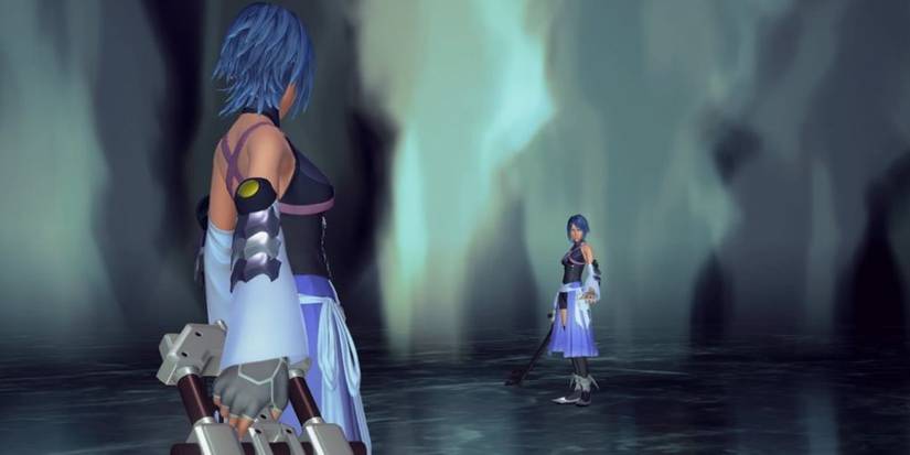 Kingdom hearts 0.2 a fragmentary passage phantom aqua fight