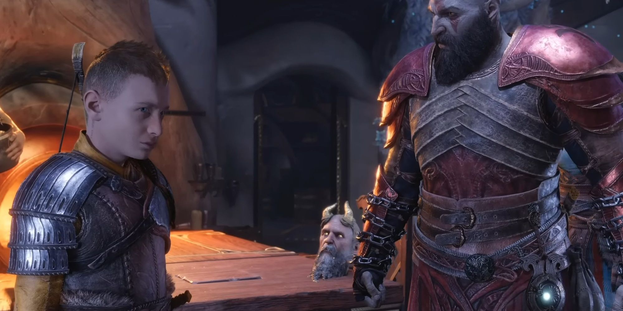 Dispute De Kratos Avec Atreus