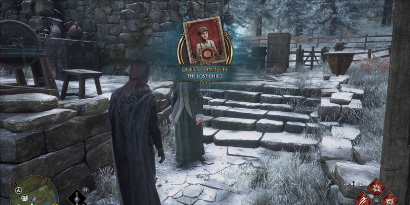 Completing The Lost Boy side quest in Hogwarts Legacy