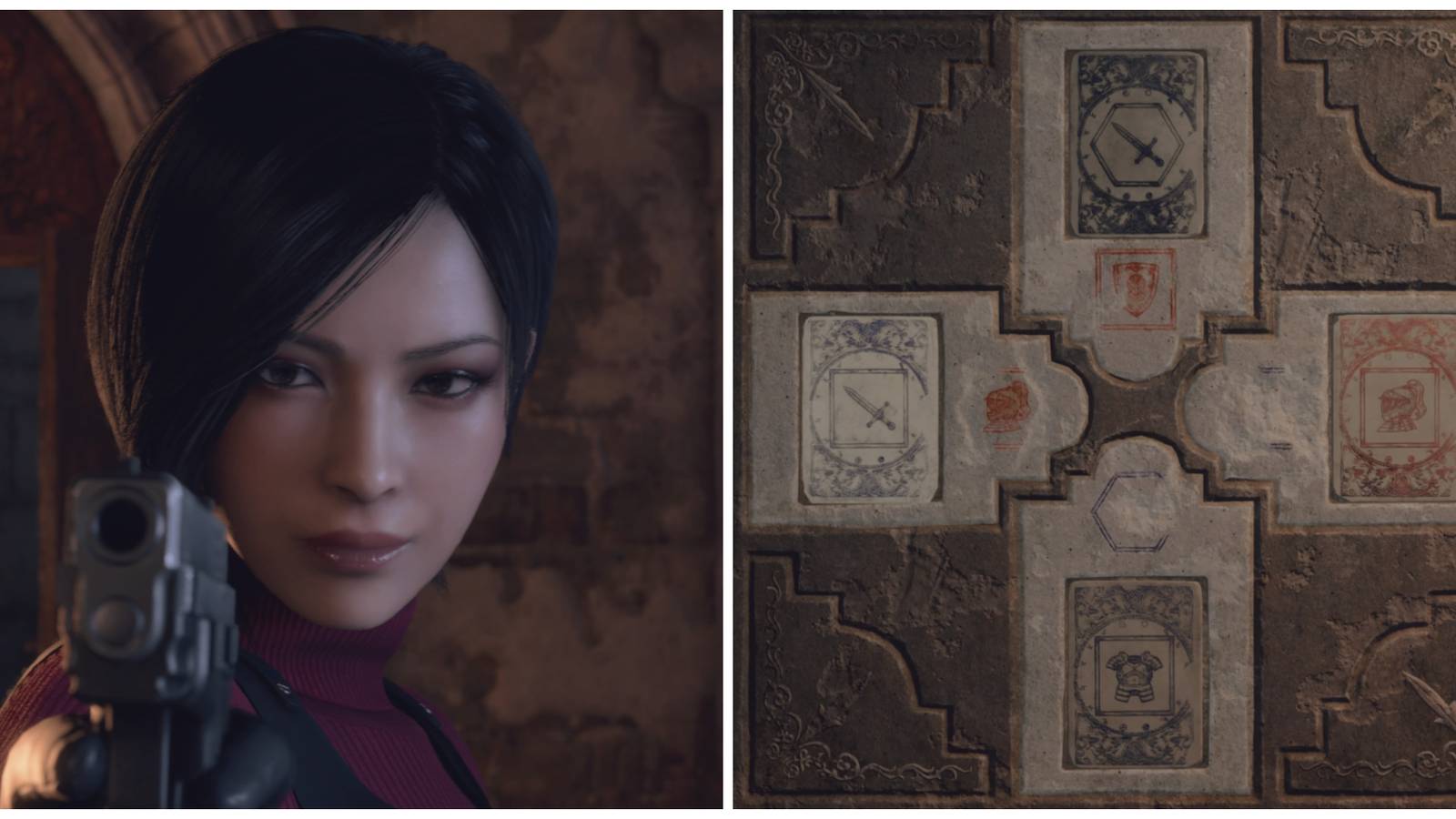 Ada Wong and the Lithographic Stones puzzle in Resident Evil 4 Remake