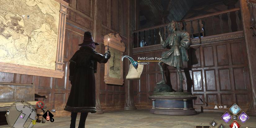 Lachlan the Lanky field guide page location Hogwarts Legacy