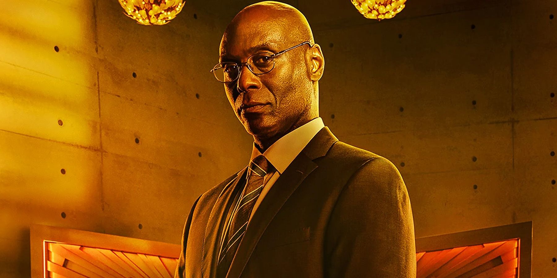 Lance Reddick John Wick 4 Charon poster enlarged