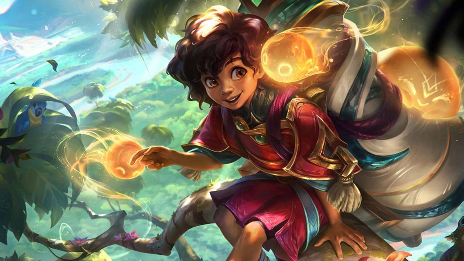 League of Legends Milio Splash Art