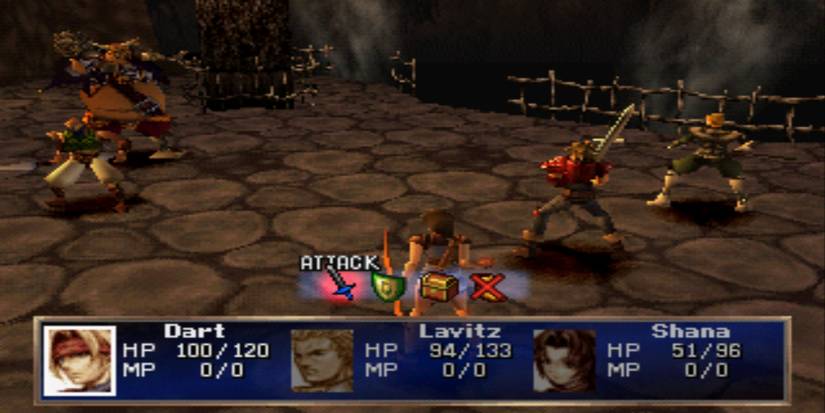 Legend of Dragoon Dart Shana Lavitz Fight Frugel Cropped