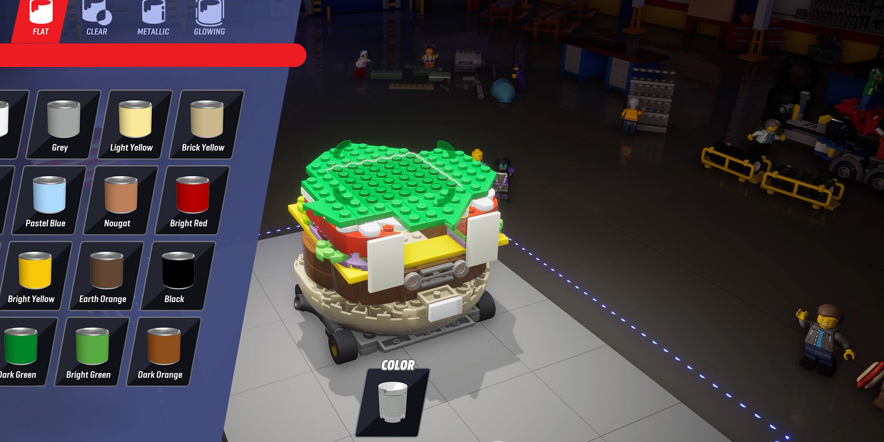 LEGO 2K Drive build hamburger vehicle-2