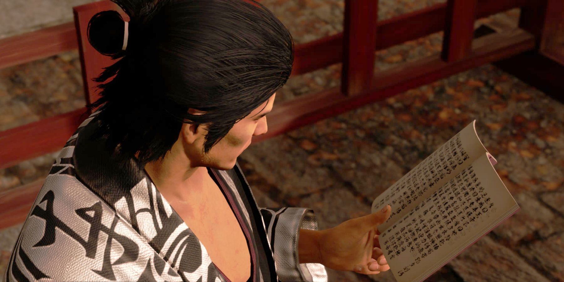 Like a Dragon Ishin Finders Weepers substory Ryoma reading the diary