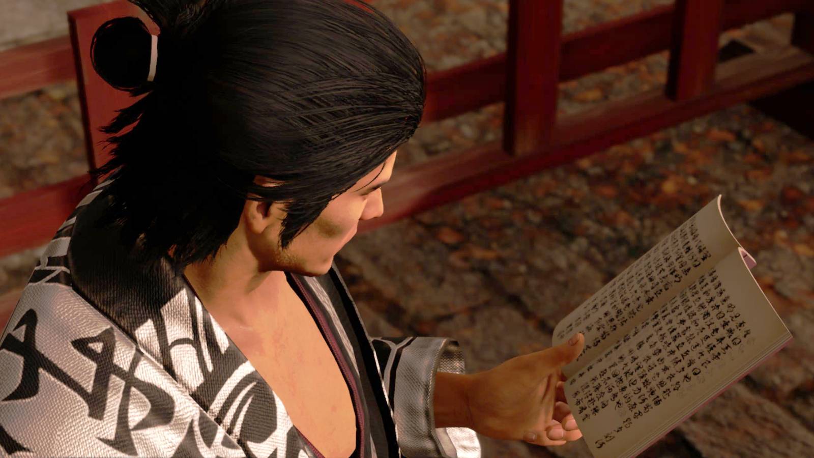 Like a Dragon Ishin Finders Weepers substory Ryoma reading the diary