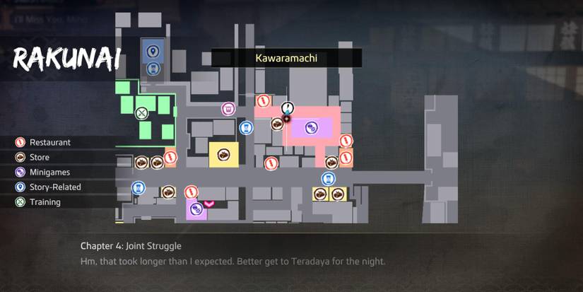 Like a Dragon Ishin I'll Miss You Miho substory location