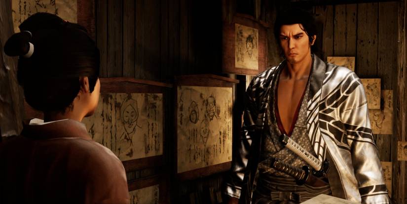 Like a Dragon Ishin Ryoma with Omatsu