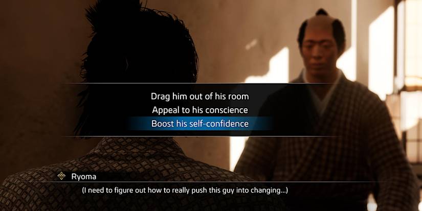 Like a Dragon Ishin The Reclusive son answer three