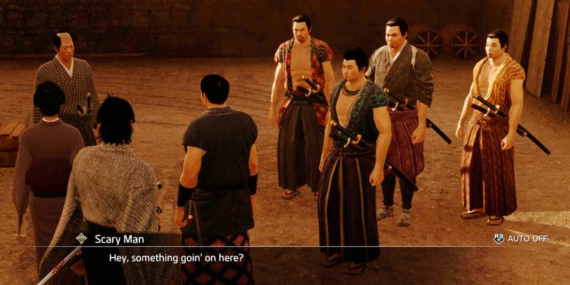 Like a Dragon Ishin The Reclusive son the backup arrives