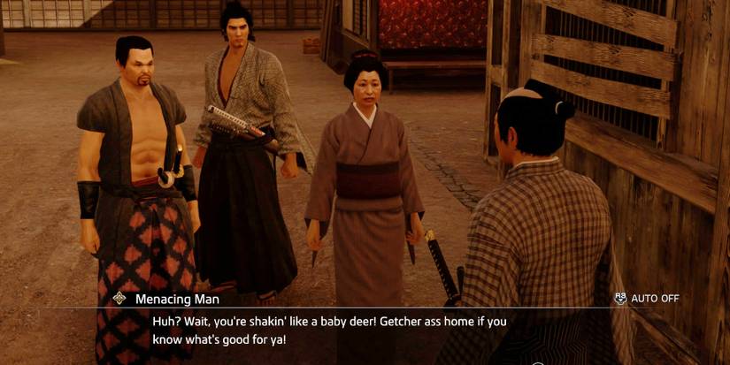 Like a Dragon Ishin The Reclusive son the fight begins