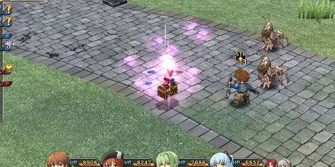 Luck an enemy dropping an item Trails to Azure