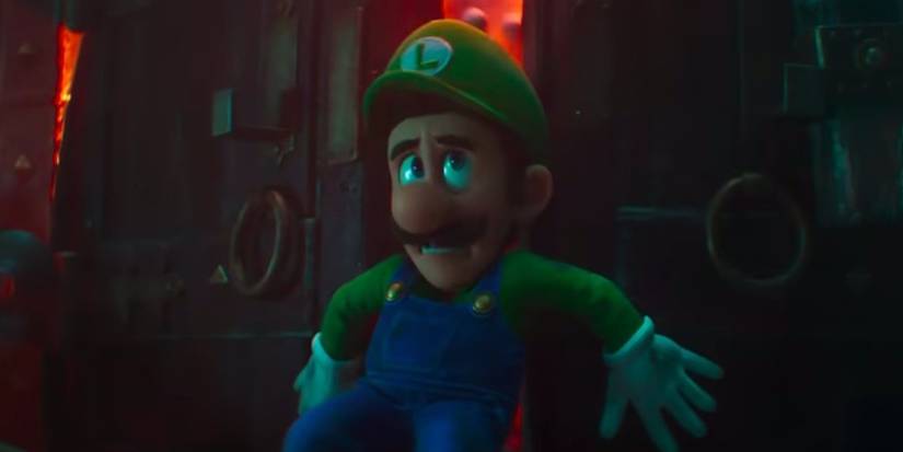 Super Mario Bros Movie Luigi Bowser