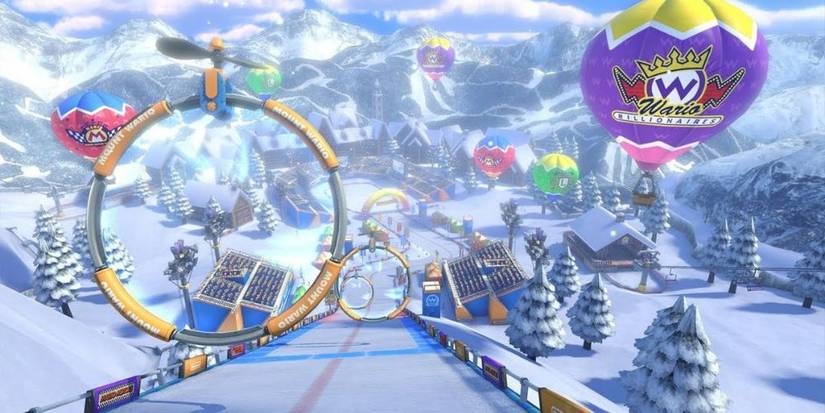 mario kart 8 mount wario