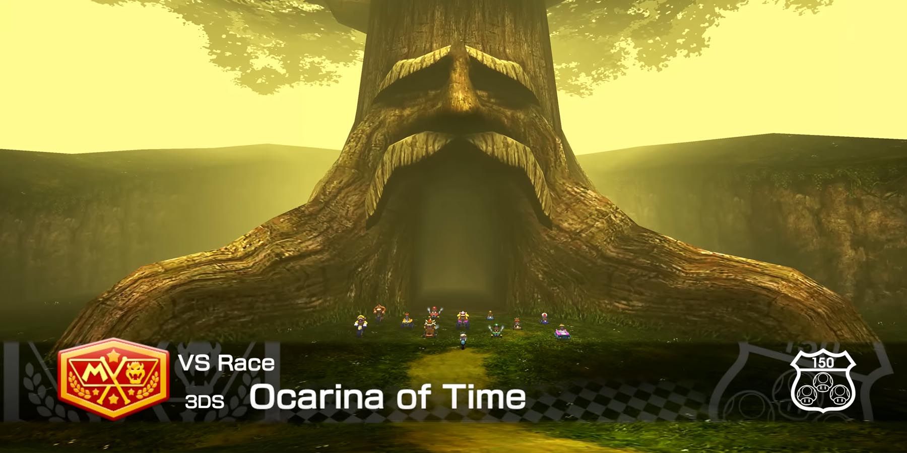 This Zelda Ocarina of Time Custom Track for Mario Kart 8 looks incredible