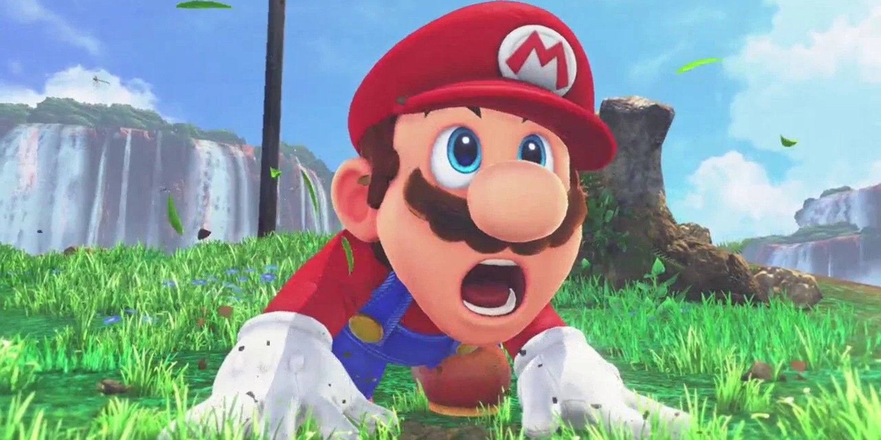 Mario Shocked 1-Up Mushrooms Disturbing Origin