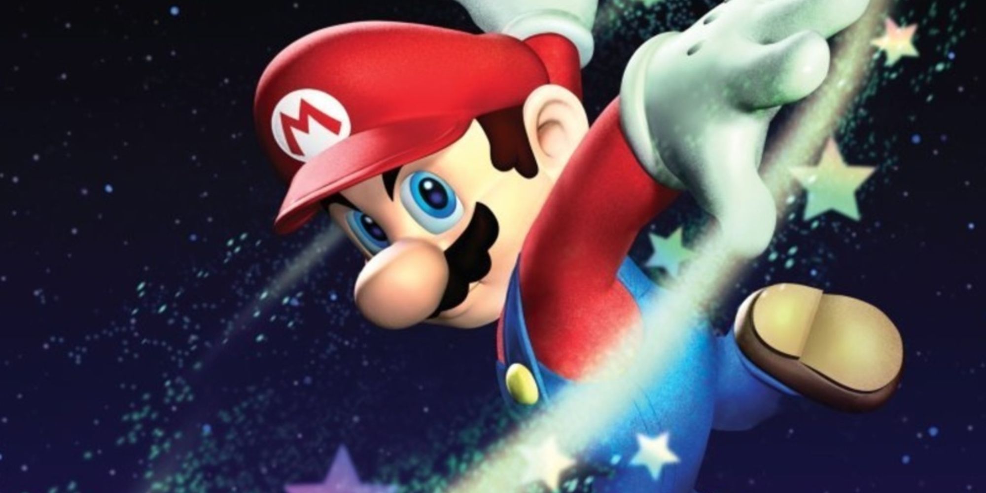 Mario spin jumping in space