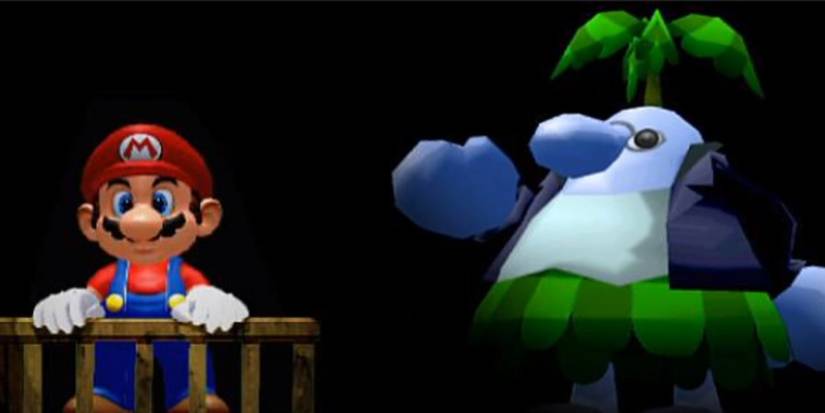 Mario on trial with a lawyer Pianta