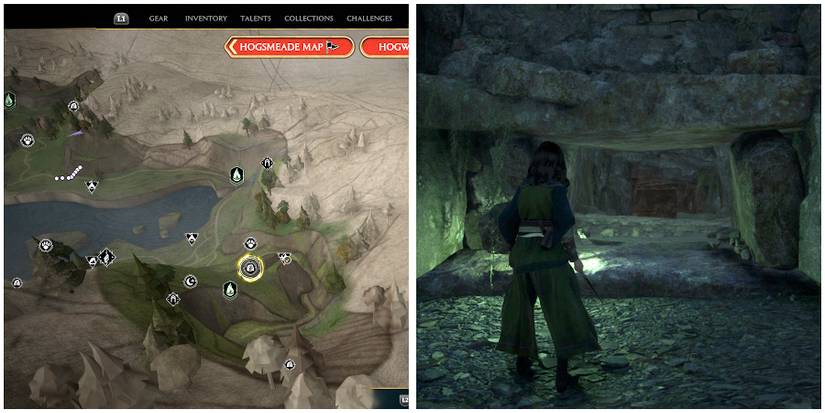 marunweem lake treasure vault location 5 in hogwarts legacy