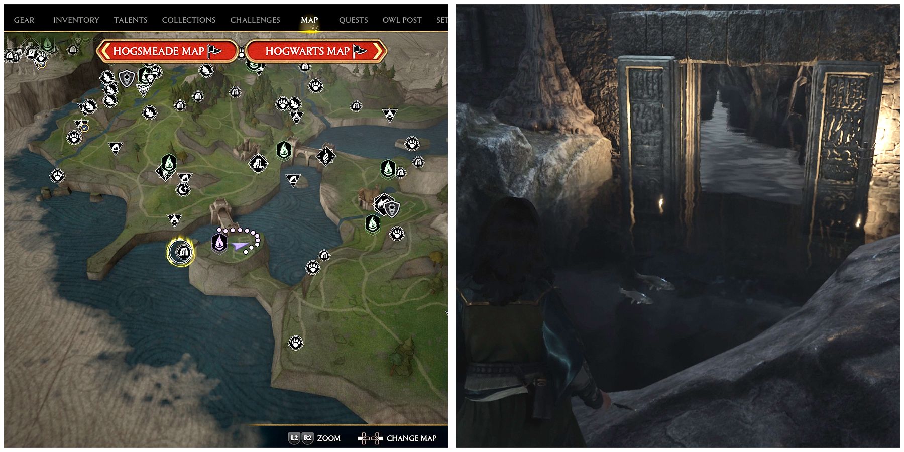 marunweem ruins treasure vault 3 location in hogwarts legacy