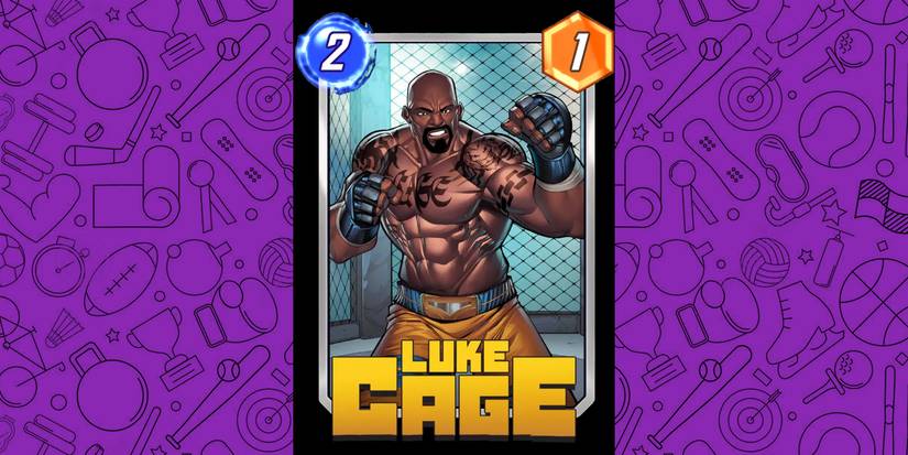 Marvel Snap Sports Variant Card Art Luke Cage