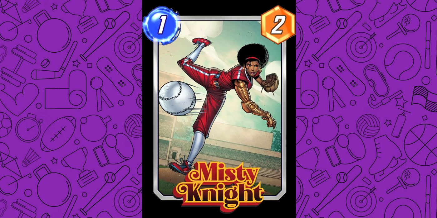 Marvel Snap Sports Variant Card Art Misty Knight